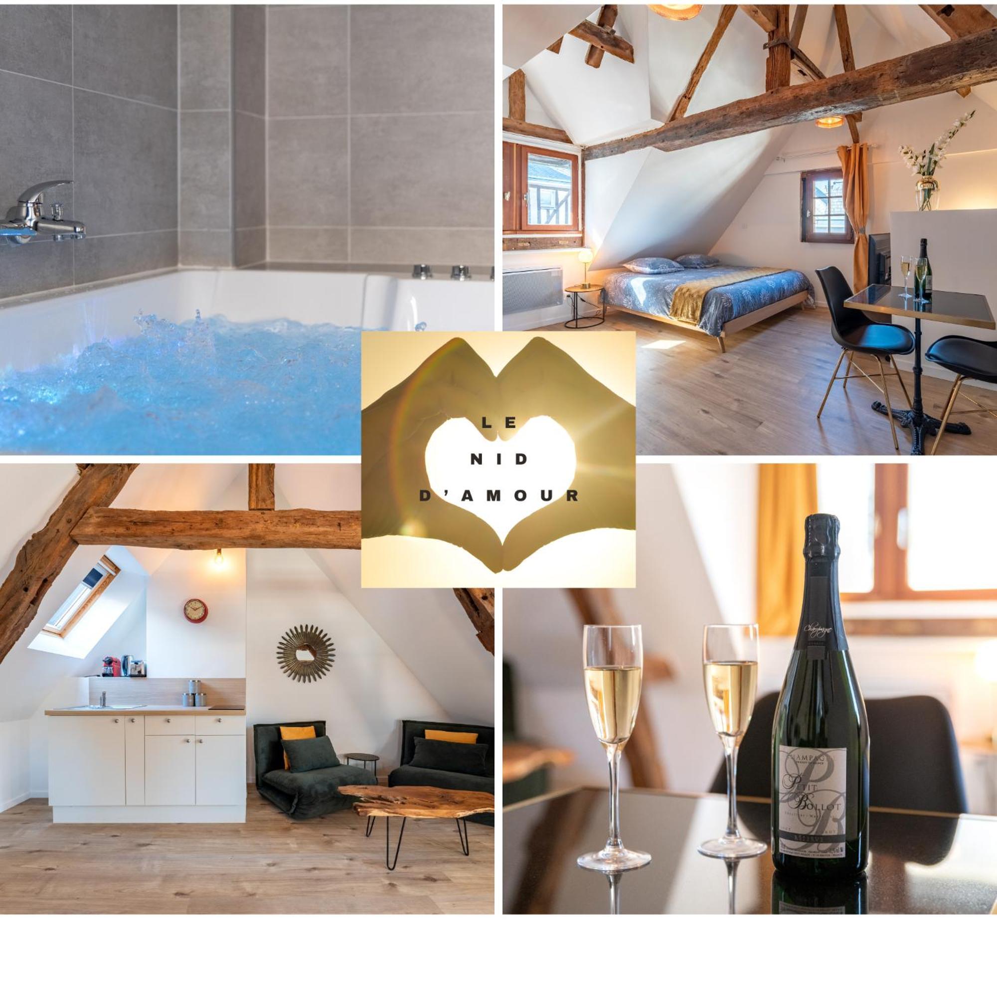 Centre-Ville Le Nid D'Amour Jacuzzi Appartement Rouen Exterior photo